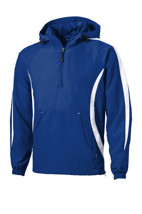 Sport-Tek® Colorblock Raglan Anorak. JST63