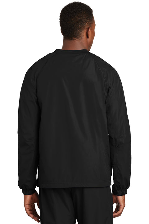 Sport-Tek® V-Neck Raglan Wind Shirt. JST72
