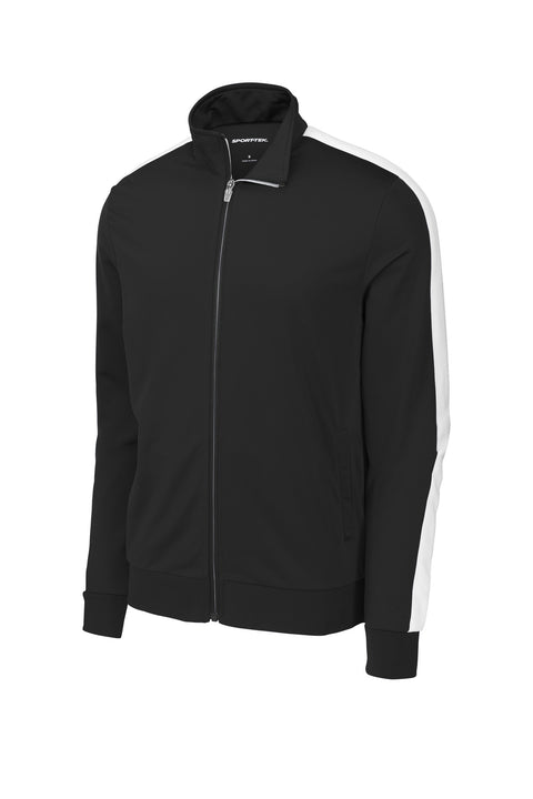Sport-Tek ® Tricot Sleeve Stripe Track Jacket. JST94