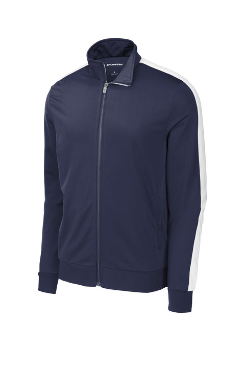 Sport-Tek ® Tricot Sleeve Stripe Track Jacket. JST94