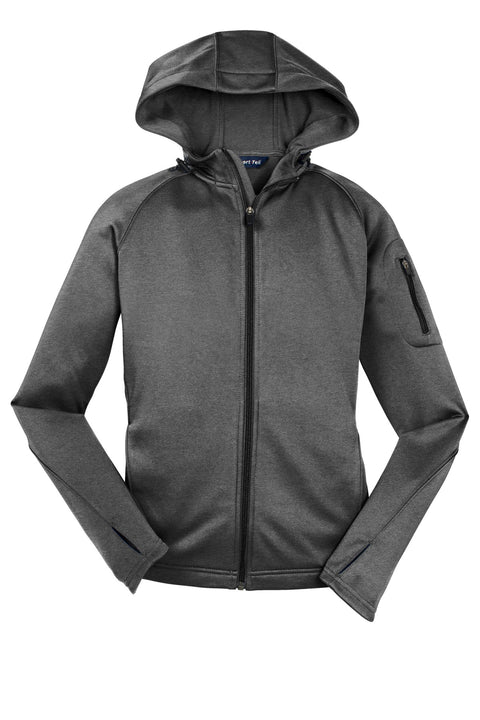 Sport-Tek® Women's Tech Fleece Full-Zip Hooded Jacket. L248