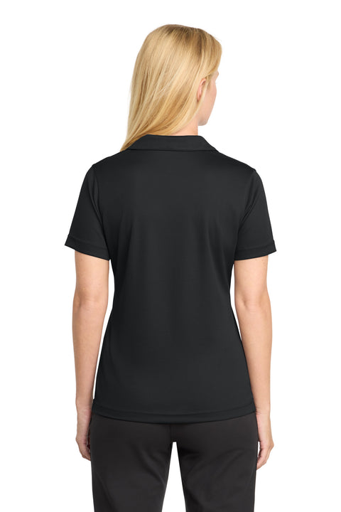 Sport-Tek® Women's Dri-Mesh® V-Neck Polo.  L469