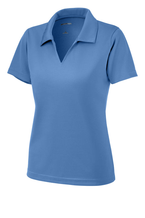 Sport-Tek® Women's Dri-Mesh® V-Neck Polo.  L469
