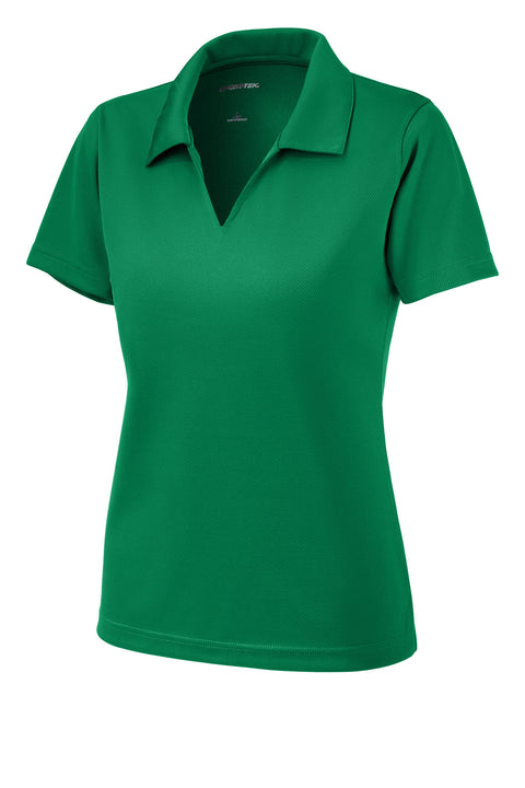 Sport-Tek® Women's Dri-Mesh® V-Neck Polo.  L469