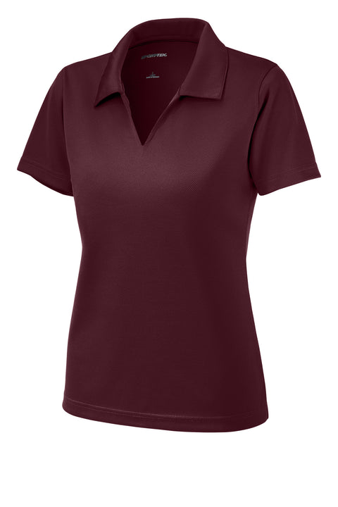 Sport-Tek® Women's Dri-Mesh® V-Neck Polo.  L469