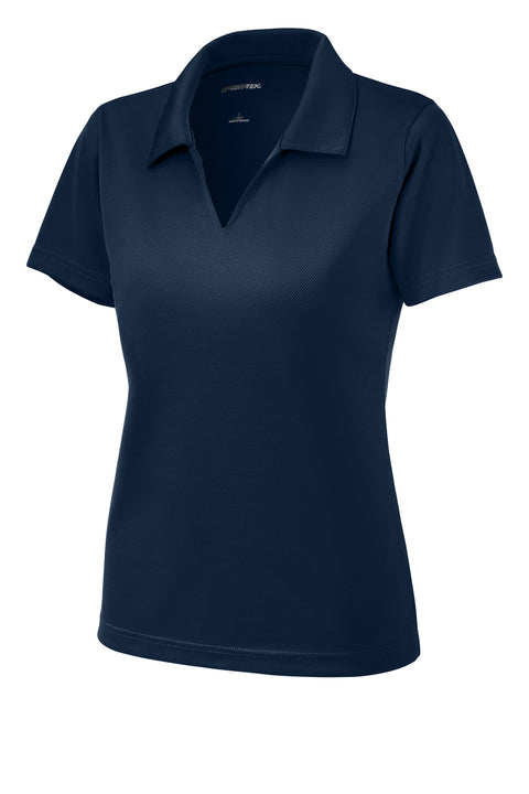 Sport-Tek® Women's Dri-Mesh® V-Neck Polo.  L469