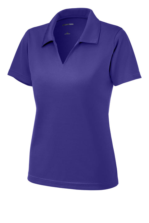 Sport-Tek® Women's Dri-Mesh® V-Neck Polo.  L469