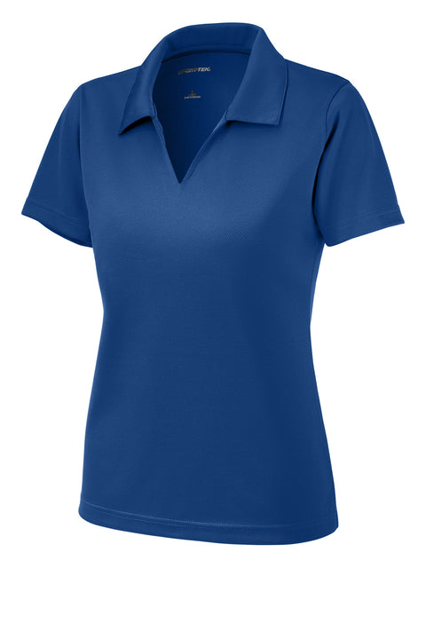 Sport-Tek® Women's Dri-Mesh® V-Neck Polo.  L469