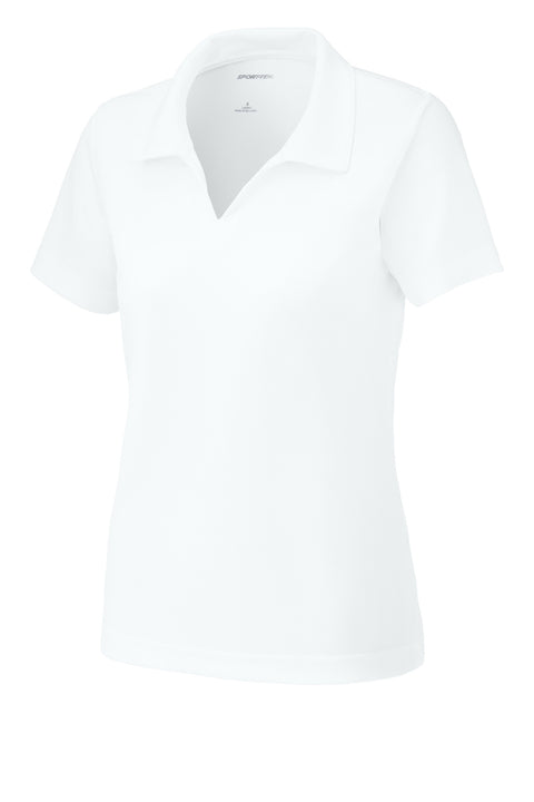 Sport-Tek® Women's Dri-Mesh® V-Neck Polo.  L469
