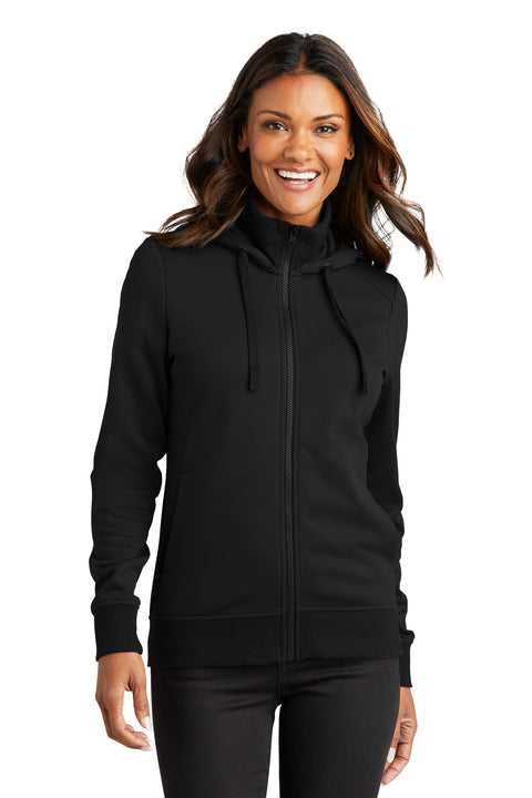 Port Authority® Women's Smooth Fleece Hooded Jacket L814
