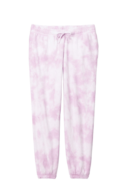 Port & Co™ Women's Beach Wash® Cloud Tie-Dye Sweatpant LPC140P