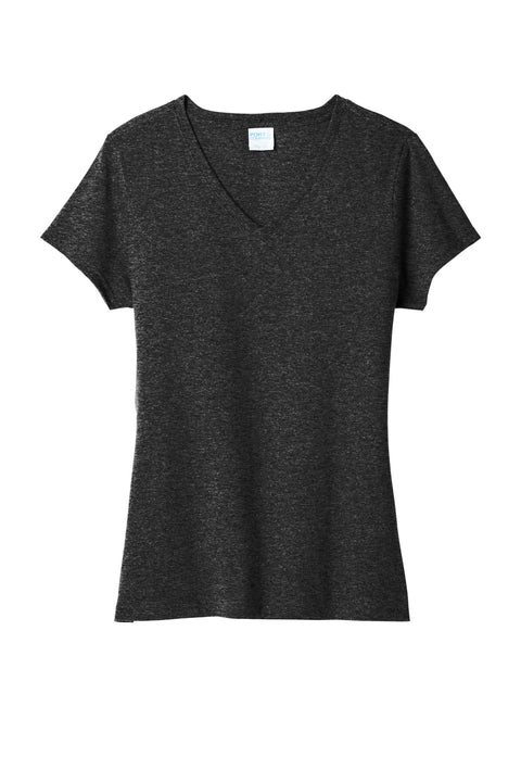 Port & Co™ Women's Tri-Blend V-Neck Tee. LPC330V