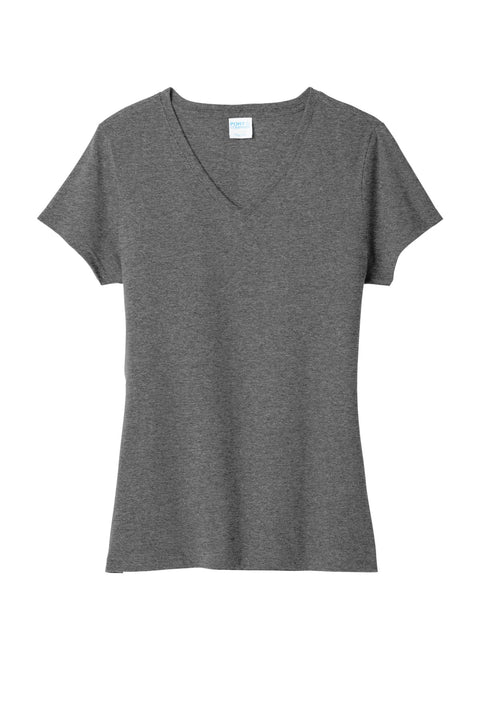 Port & Co™ Women's Tri-Blend V-Neck Tee. LPC330V