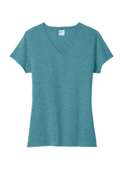 Port & Co™ Women's Tri-Blend V-Neck Tee. LPC330V