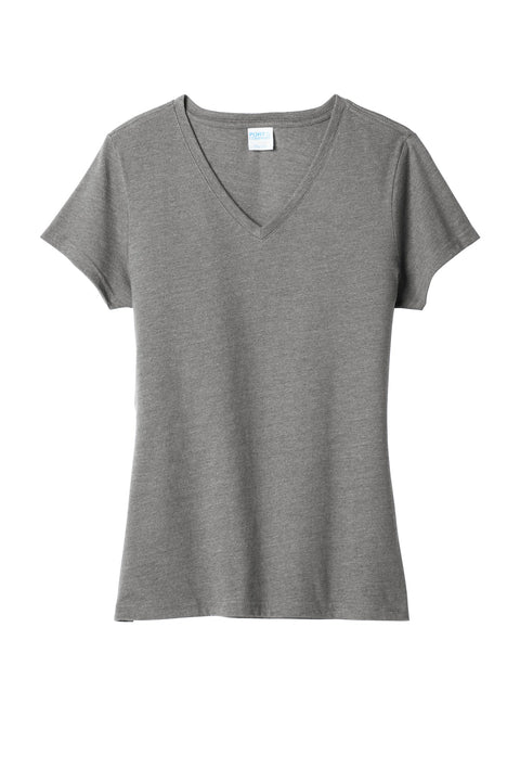 Port & Co™ Women's Fan Favorite™ Blend V-Neck Tee. LPC455V