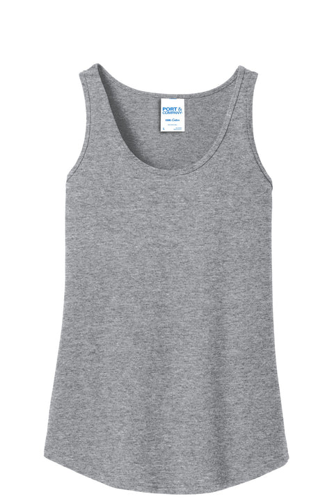 Port & Co™ Women's Core Cotton Tank Top.  LPC54TT