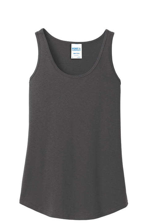 Port & Co™ Women's Core Cotton Tank Top.  LPC54TT