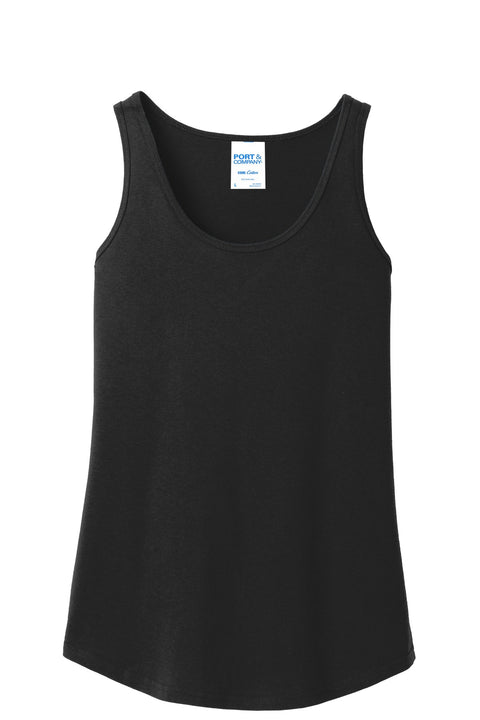 Port & Co™ Women's Core Cotton Tank Top.  LPC54TT