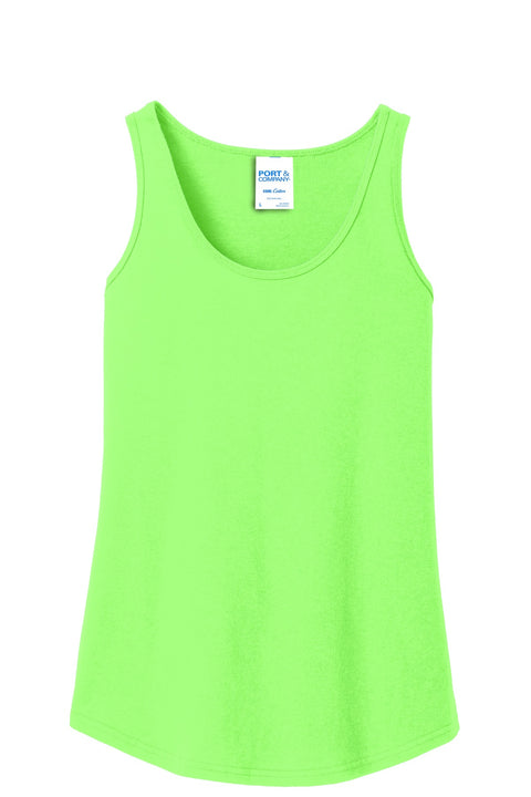 Port & Co™ Women's Core Cotton Tank Top.  LPC54TT