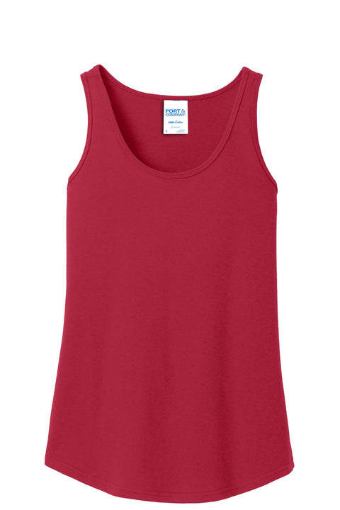 Port & Co™ Women's Core Cotton Tank Top.  LPC54TT
