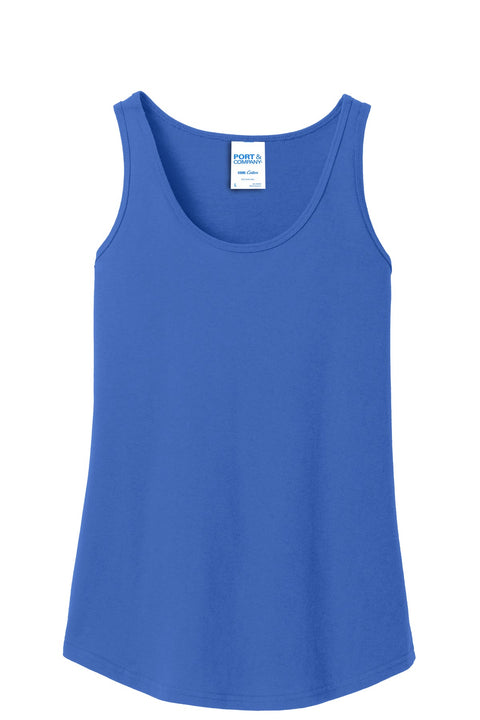 Port & Co™ Women's Core Cotton Tank Top.  LPC54TT