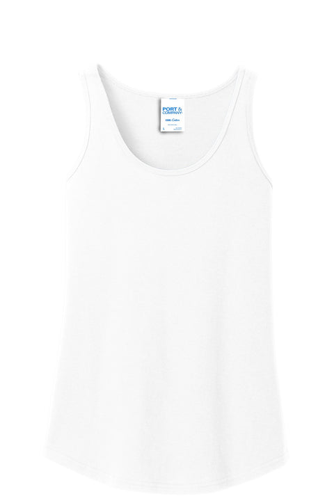 Port & Co™ Women's Core Cotton Tank Top.  LPC54TT