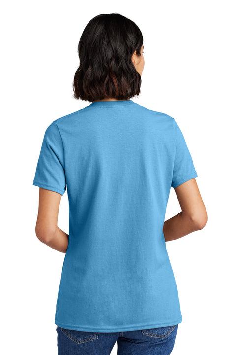 Port & Co™ Women's Core Cotton V-Neck Tee. LPC54V