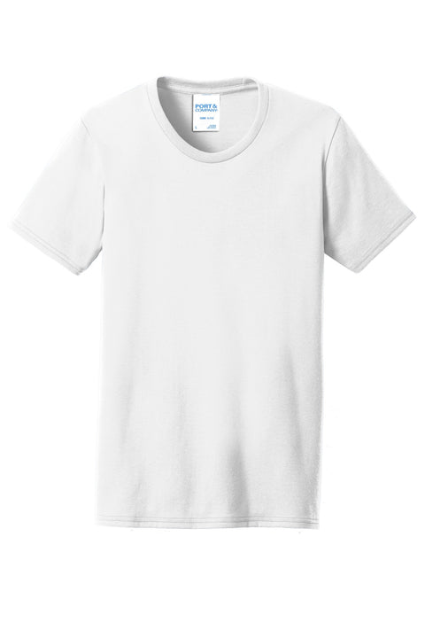 Port & Co™ Women's Core Blend Tee. LPC55