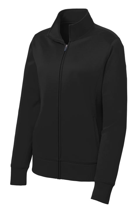 Sport-Tek® Women's Sport-Wick® Fleece Full-Zip Jacket.  LST241