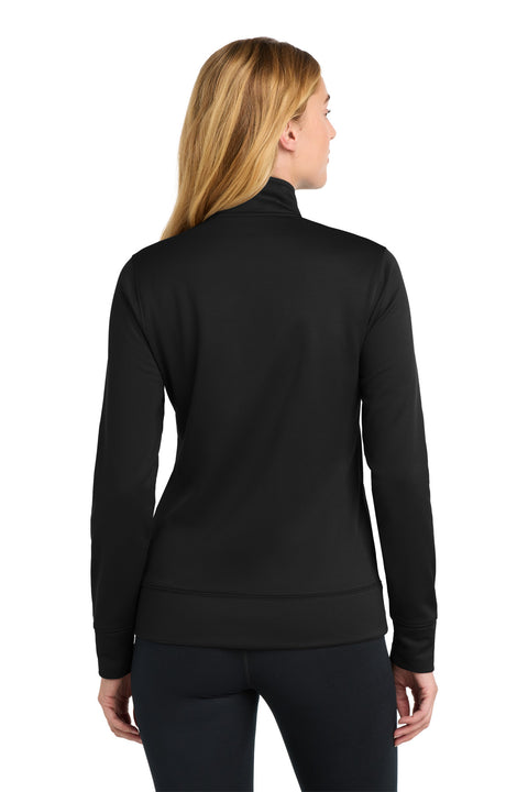 Sport-Tek® Women's Sport-Wick® Fleece Full-Zip Jacket.  LST241