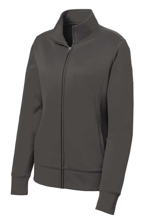 Sport-Tek® Women's Sport-Wick® Fleece Full-Zip Jacket.  LST241
