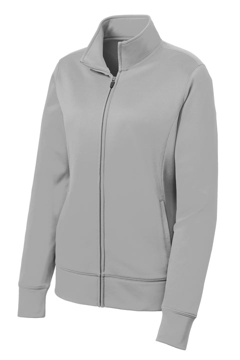 Sport-Tek® Women's Sport-Wick® Fleece Full-Zip Jacket.  LST241