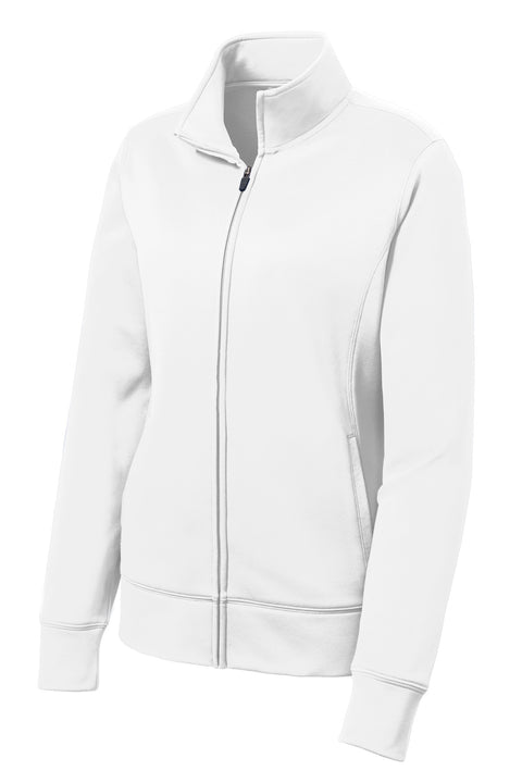 Sport-Tek® Women's Sport-Wick® Fleece Full-Zip Jacket.  LST241
