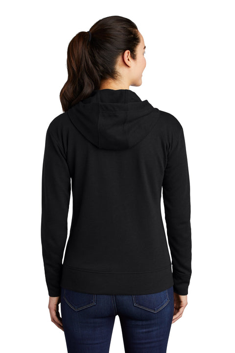 Sport-Tek ® Women's PosiCharge ® Tri-Blend Wicking Fleece Full-Zip Hooded Jacket LST293