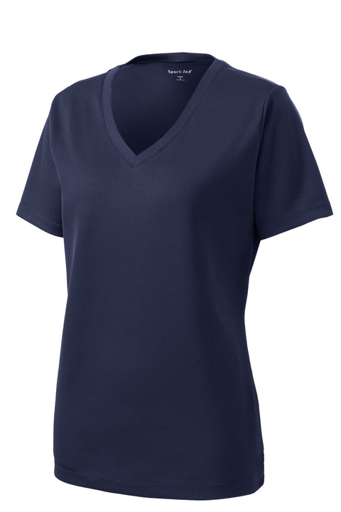 Sport-Tek® Women's PosiCharge® RacerMesh® V-Neck Tee. LST340