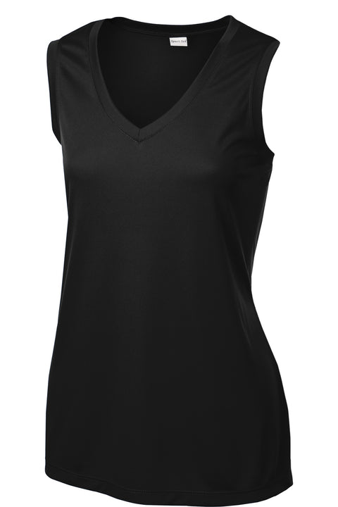 Sport-Tek® Women's Sleeveless PosiCharge® Competitor™ V-Neck Tee. LST352