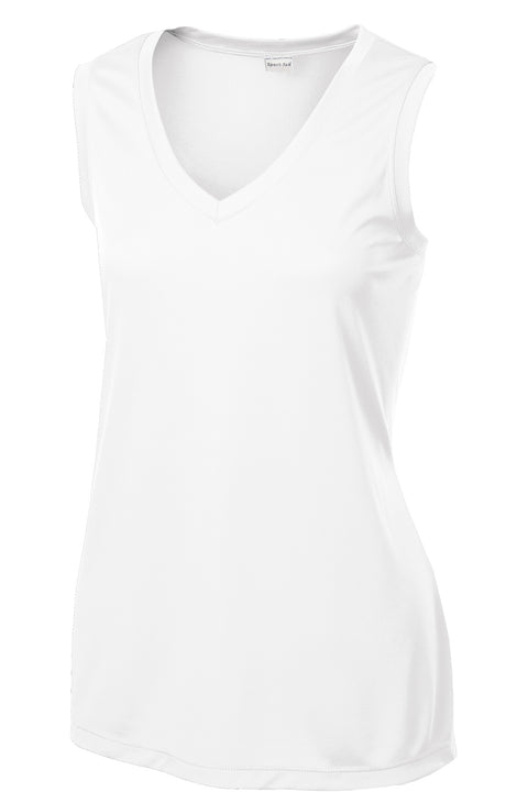 Sport-Tek® Women's Sleeveless PosiCharge® Competitor™ V-Neck Tee. LST352