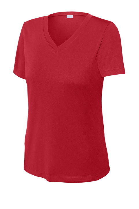 Sport-Tek® Women's PosiCharge® Competitor™ V-Neck Tee. LST353