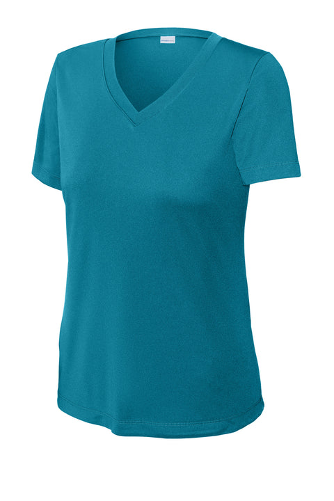 Sport-Tek® Women's PosiCharge® Competitor™ V-Neck Tee. LST353