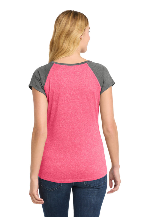Sport-Tek ® Women's Heather-On-Heather Contender ™ Scoop Neck Tee. LST362