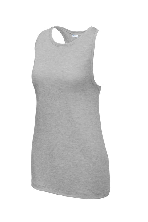 Sport-Tek ® Women's PosiCharge ® Tri-Blend Wicking Tank. LST402
