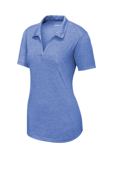 Sport-Tek ® Women's PosiCharge ® Tri-Blend Wicking Polo. LST405