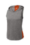 Deep Orange/ Dark Grey Heather