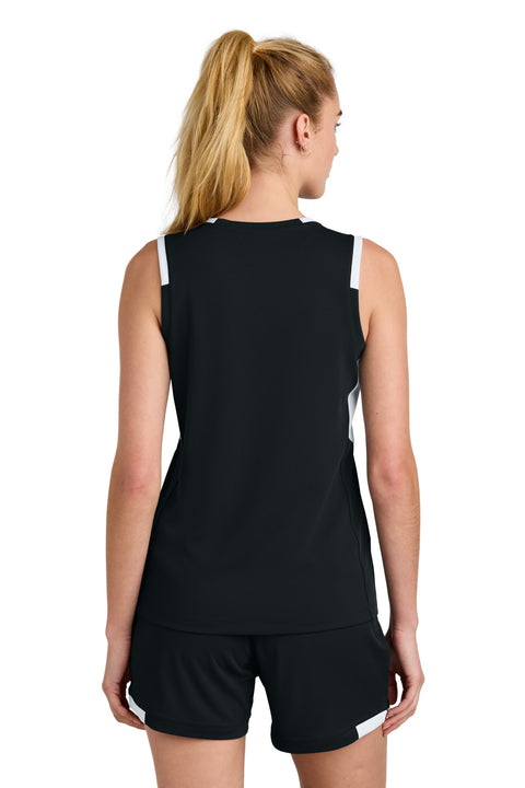 Sport-Tek® Women's Club Sleeveless V-Neck LST441
