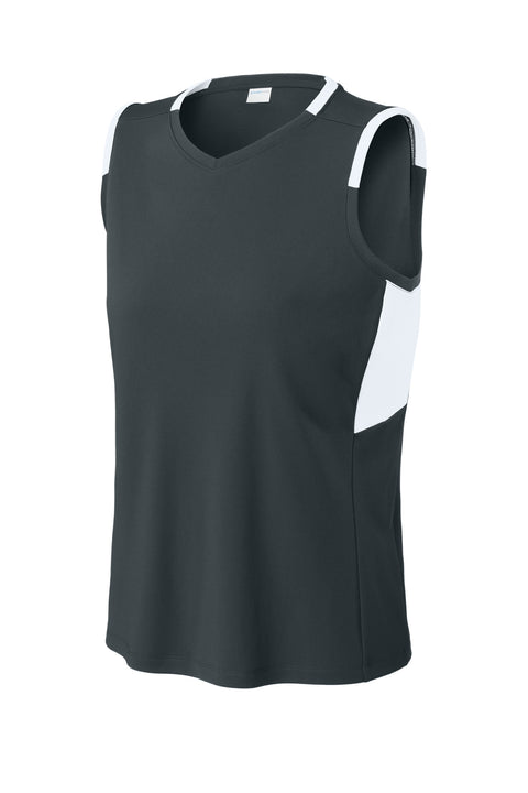 Sport-Tek® Women's Club Sleeveless V-Neck LST441