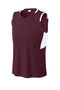 Maroon/ White
