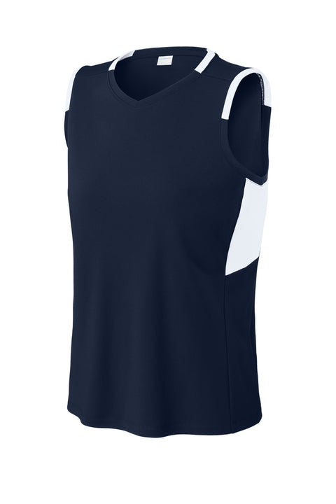 Sport-Tek® Women's Club Sleeveless V-Neck LST441