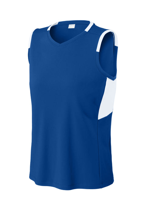 Sport-Tek® Women's Club Sleeveless V-Neck LST441