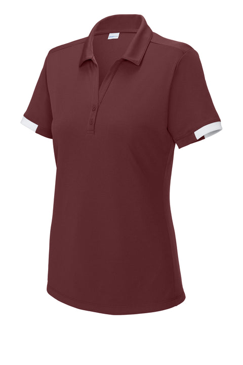 Sport-Tek® Women's Club Colorblock Polo LST444