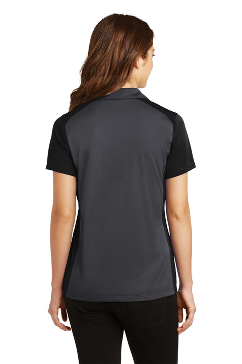 Sport-Tek® Women's Colorblock Micropique Sport-Wick® Polo. LST652